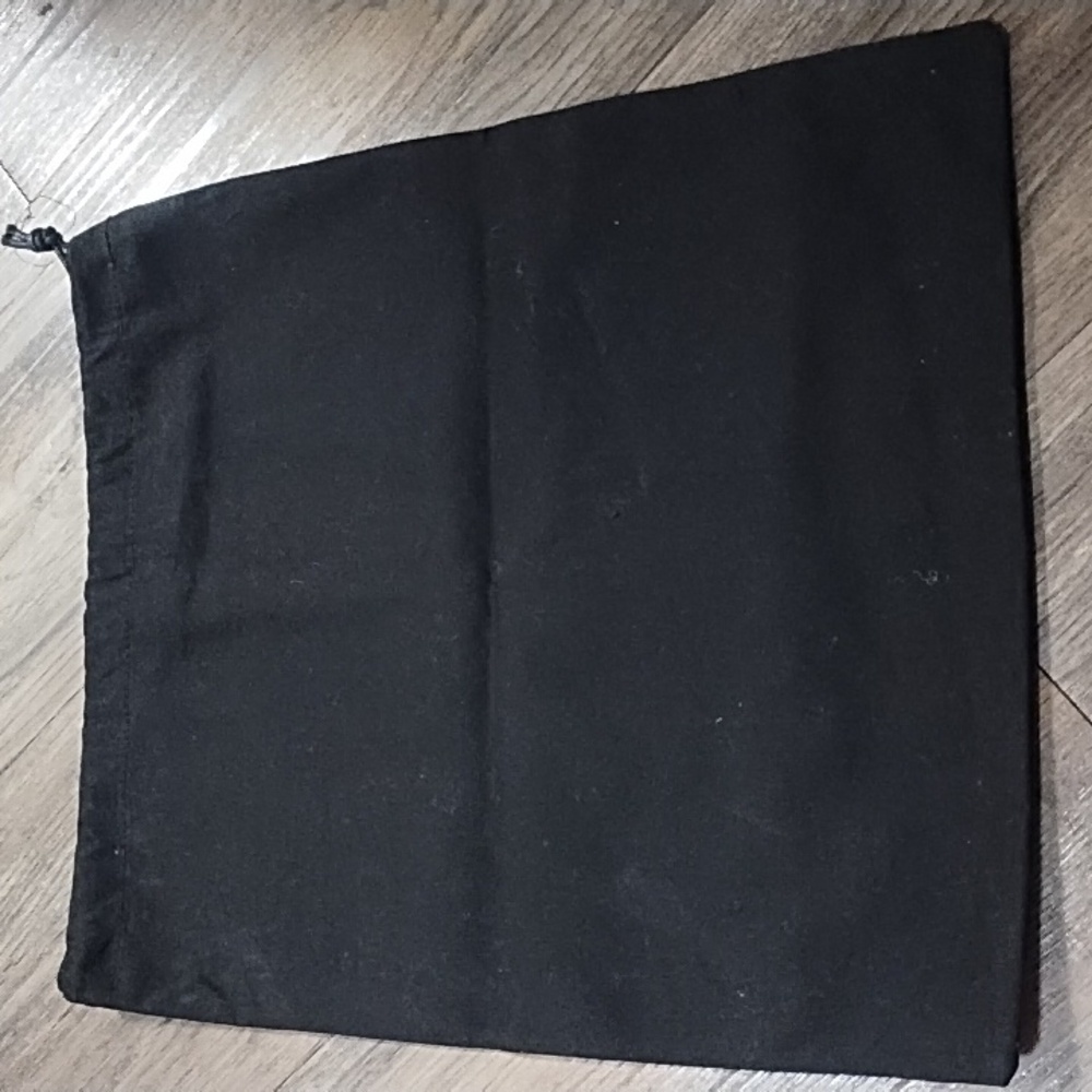 rag & bone Black Drawstring Logo Pouch - Picture 5 of 5